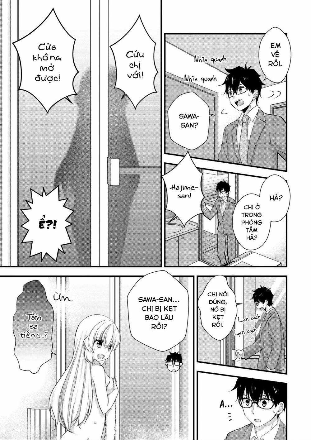 Sống Chung Với Senpai Kiêm Bạn Gái Nhỏ Nhắn Của Tôi Chapter 4 trang 10