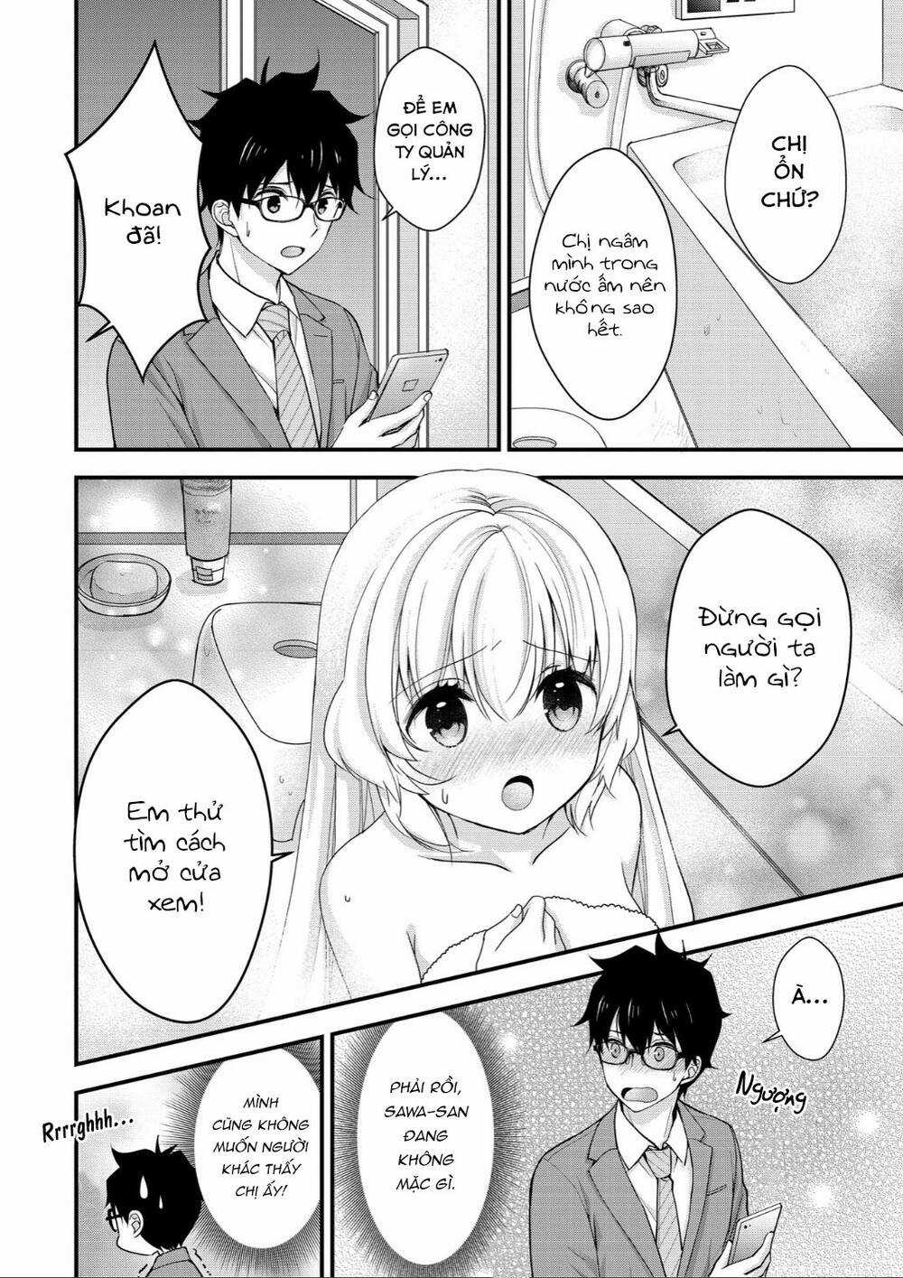 Sống Chung Với Senpai Kiêm Bạn Gái Nhỏ Nhắn Của Tôi Chapter 4 trang 11