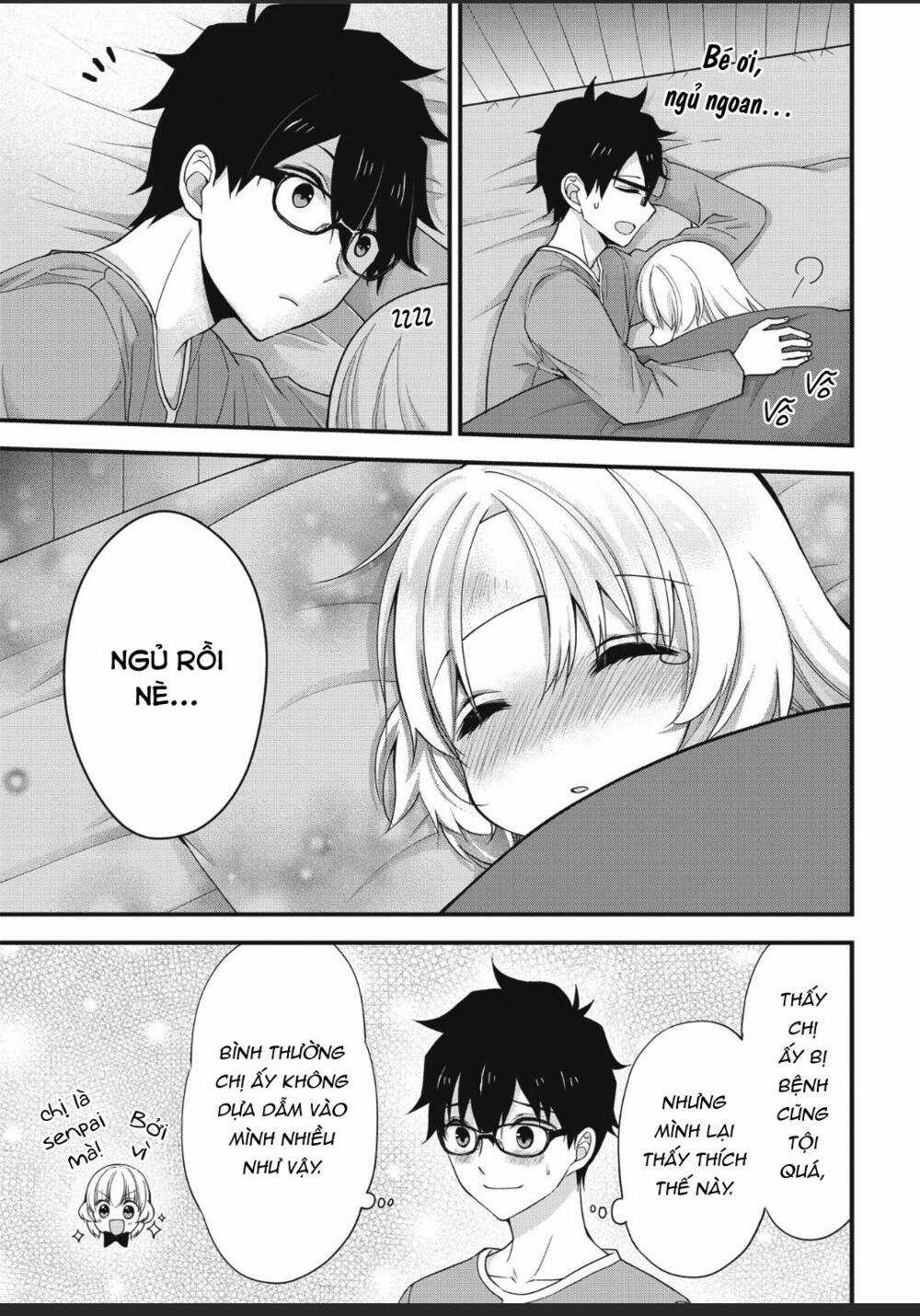 Sống Chung Với Senpai Kiêm Bạn Gái Nhỏ Nhắn Của Tôi Chapter 5 trang 12