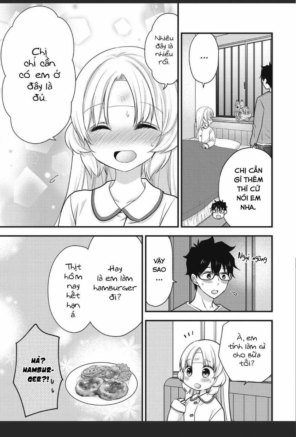 Sống Chung Với Senpai Kiêm Bạn Gái Nhỏ Nhắn Của Tôi Chapter 5 trang 4