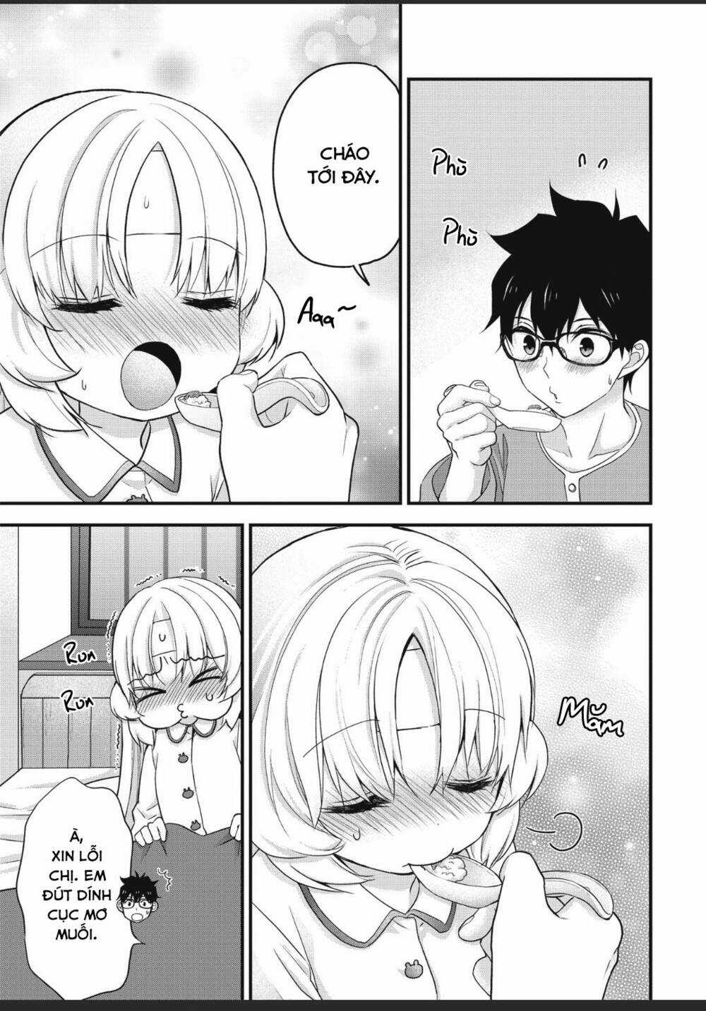 Sống Chung Với Senpai Kiêm Bạn Gái Nhỏ Nhắn Của Tôi Chapter 5 trang 8