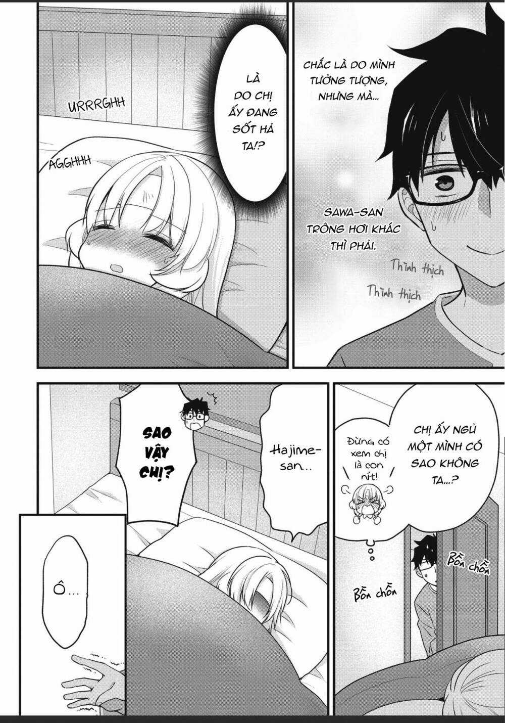 Sống Chung Với Senpai Kiêm Bạn Gái Nhỏ Nhắn Của Tôi Chapter 5 trang 9