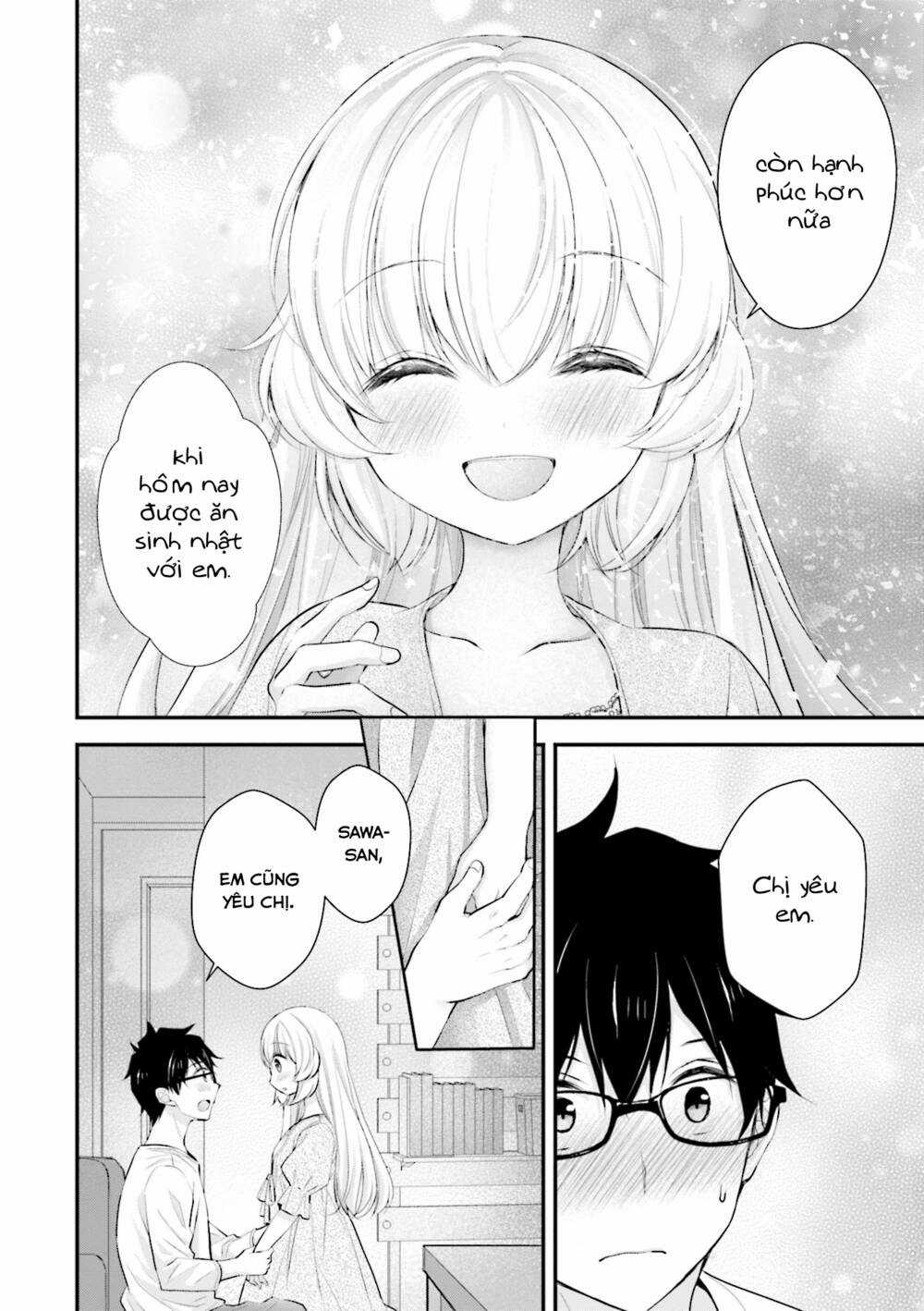 Sống Chung Với Senpai Kiêm Bạn Gái Nhỏ Nhắn Của Tôi Chapter 9 trang 11