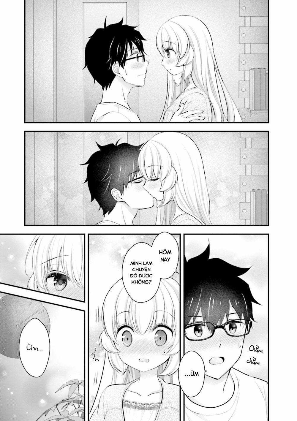 Sống Chung Với Senpai Kiêm Bạn Gái Nhỏ Nhắn Của Tôi Chapter 9 trang 12