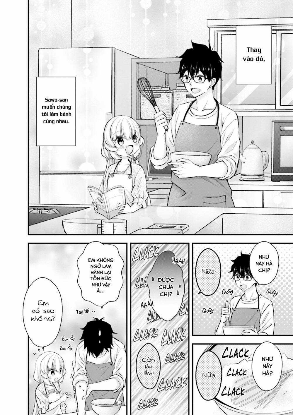 Sống Chung Với Senpai Kiêm Bạn Gái Nhỏ Nhắn Của Tôi Chapter 9 trang 3