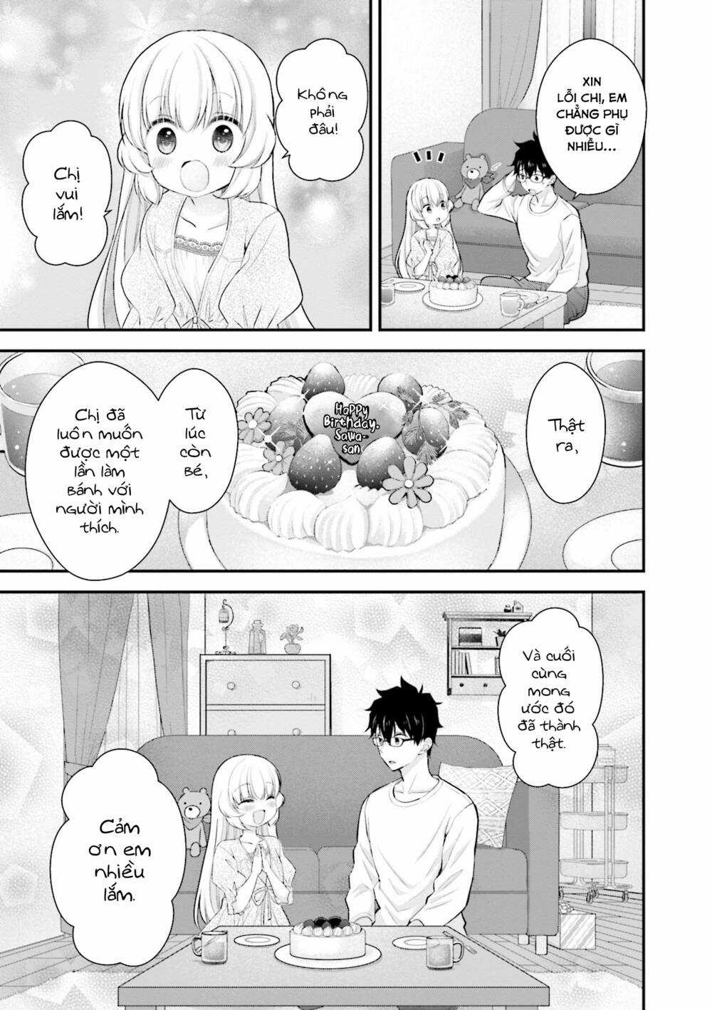 Sống Chung Với Senpai Kiêm Bạn Gái Nhỏ Nhắn Của Tôi Chapter 9 trang 6