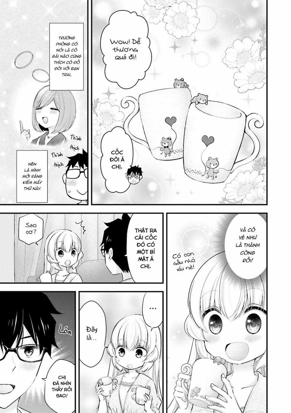 Sống Chung Với Senpai Kiêm Bạn Gái Nhỏ Nhắn Của Tôi Chapter 9 trang 8