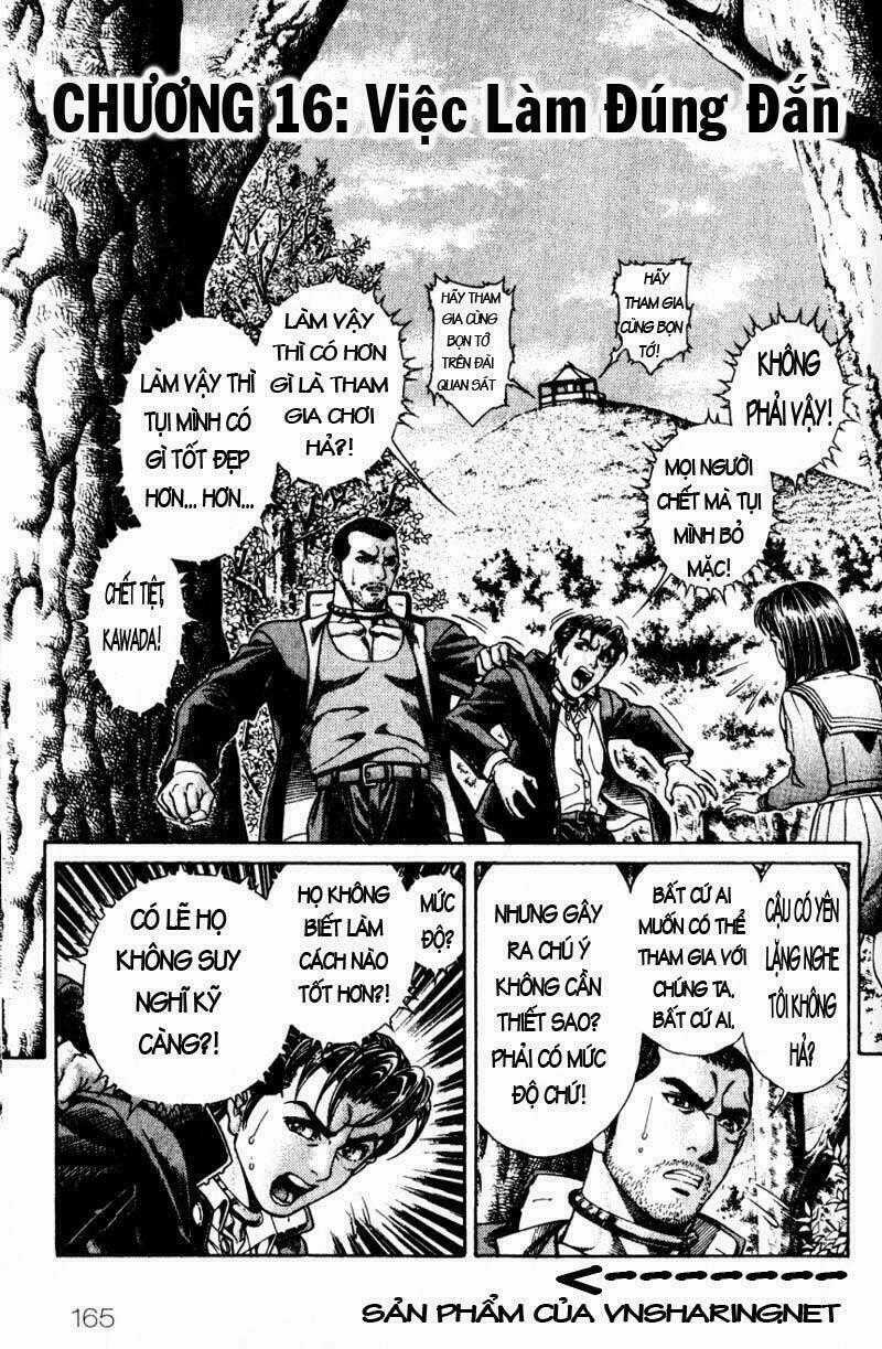 Sống Còn - Trò Chơi Sinh Tử Chapter 16 trang 0