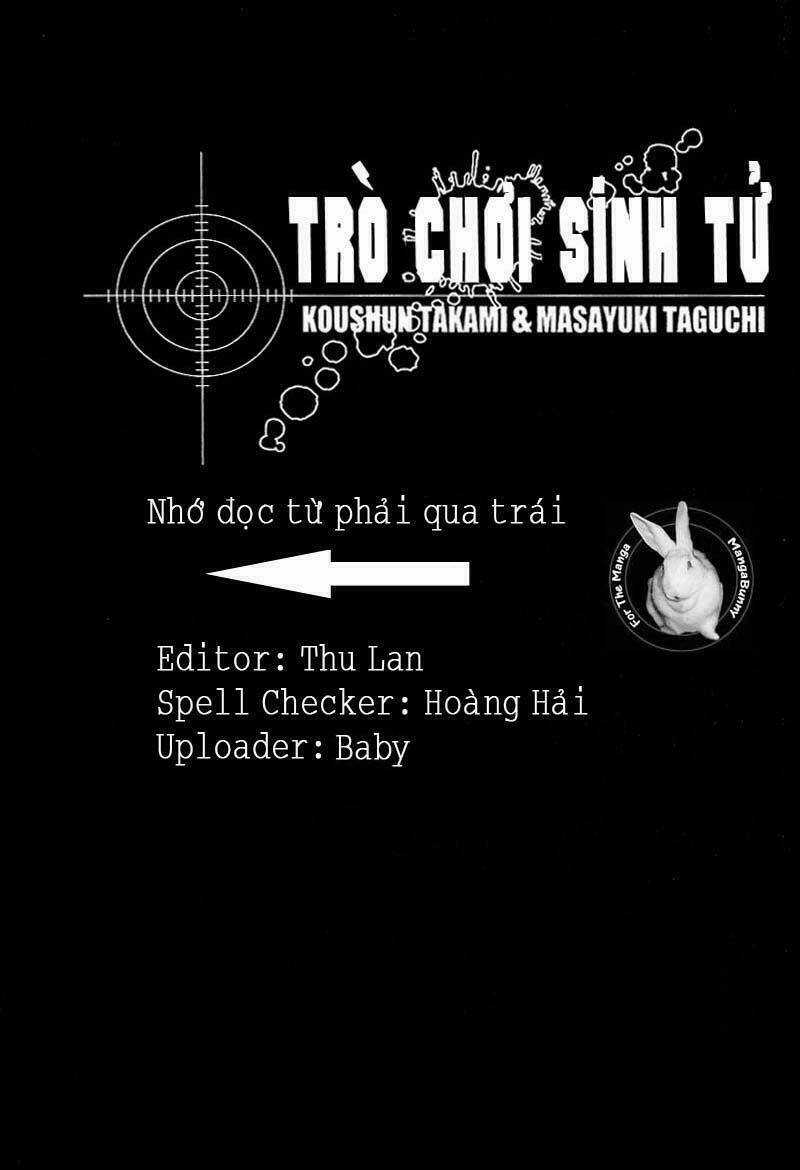 Sống Còn - Trò Chơi Sinh Tử Chapter 17 trang 0