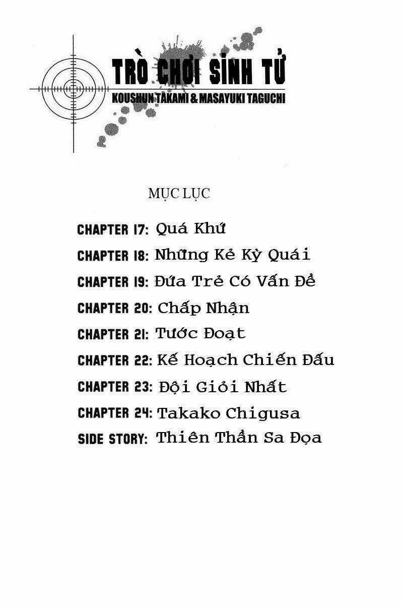 Sống Còn - Trò Chơi Sinh Tử Chapter 17 trang 3