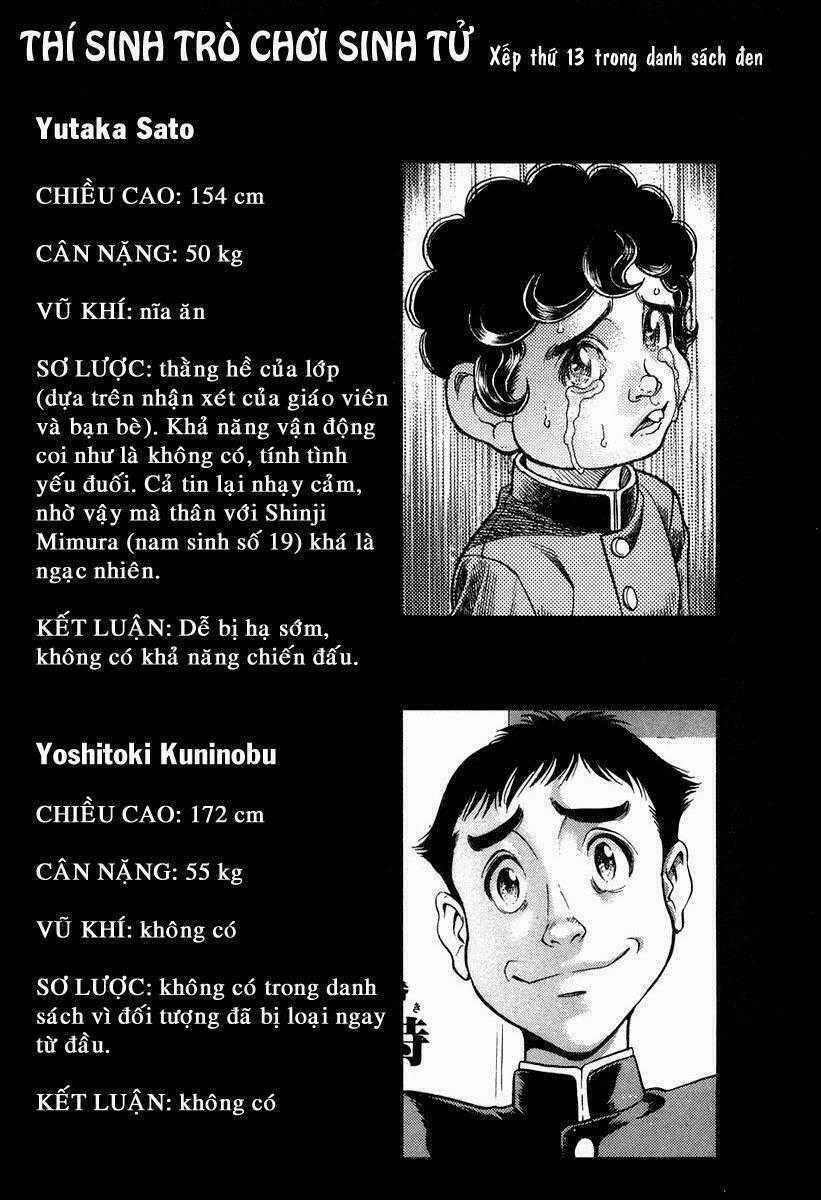 Sống Còn - Trò Chơi Sinh Tử Chapter 50 trang 0