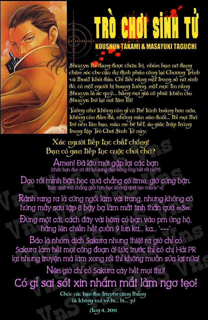 Sống Còn - Trò Chơi Sinh Tử Chapter 64 trang 1