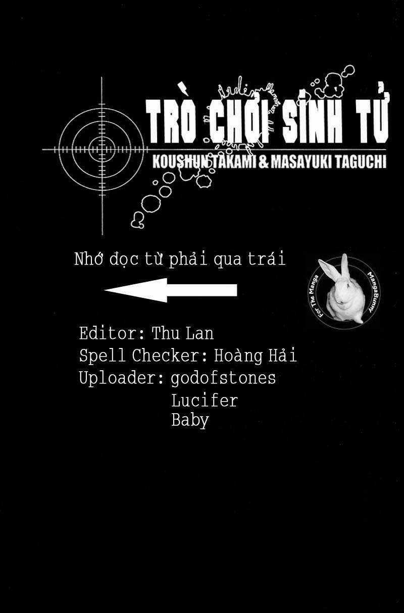 Sống Còn - Trò Chơi Sinh Tử Chapter 9 trang 0