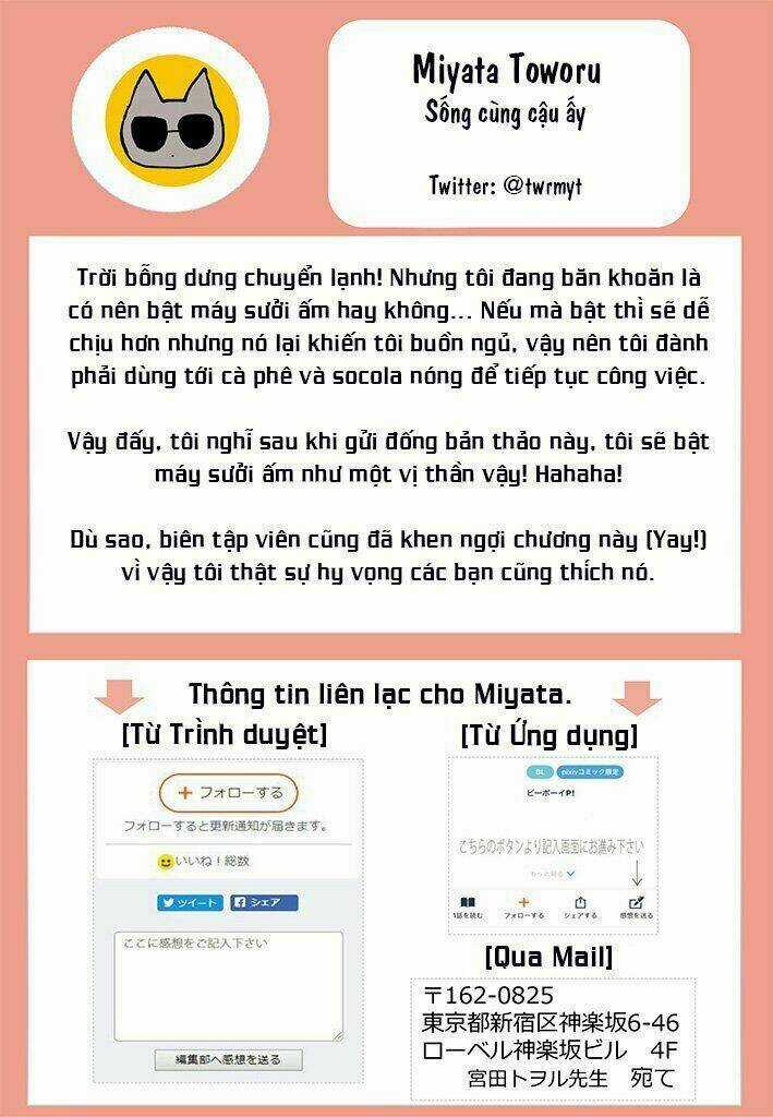 Sống Cùng Cậu Ấy Chapter 4 trang 18