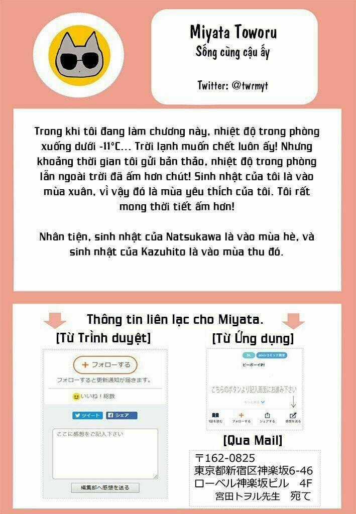 Sống Cùng Cậu Ấy Chapter 7 trang 20