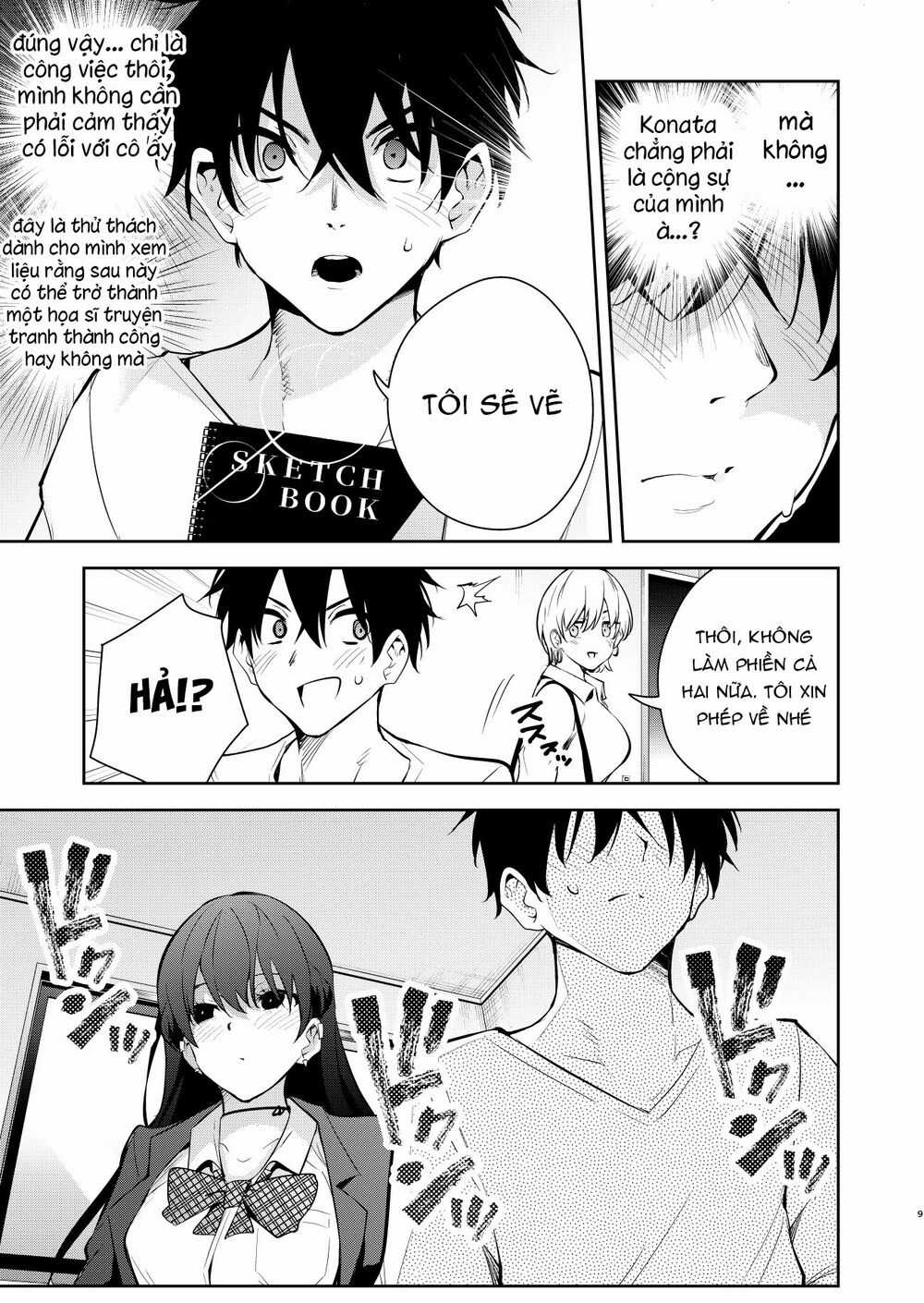 Sống Cùng Cô Nữ Sinh Trung Học Kỳ Lạ Ở Nhờ Nhà Chapter 17 trang 6