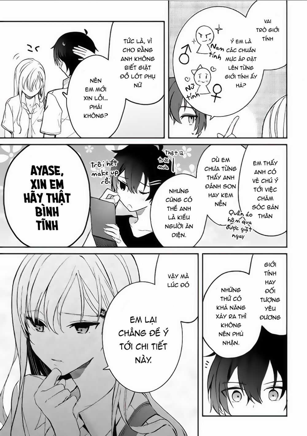 Sống Cùng Em Kế Chapter 6.1 trang 8
