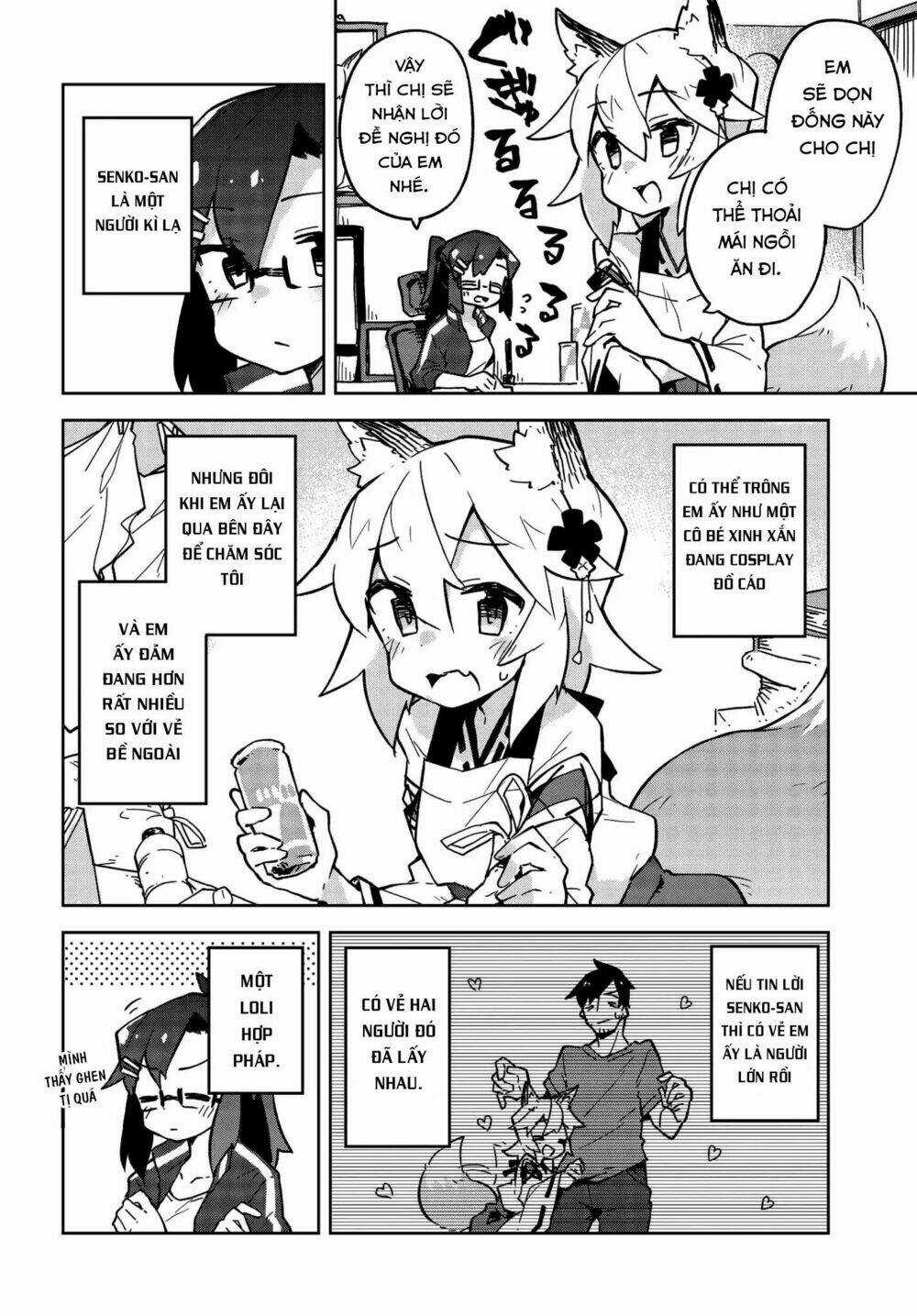 Sống Cùng Nàng Cáo Thần Chapter 14 trang 4