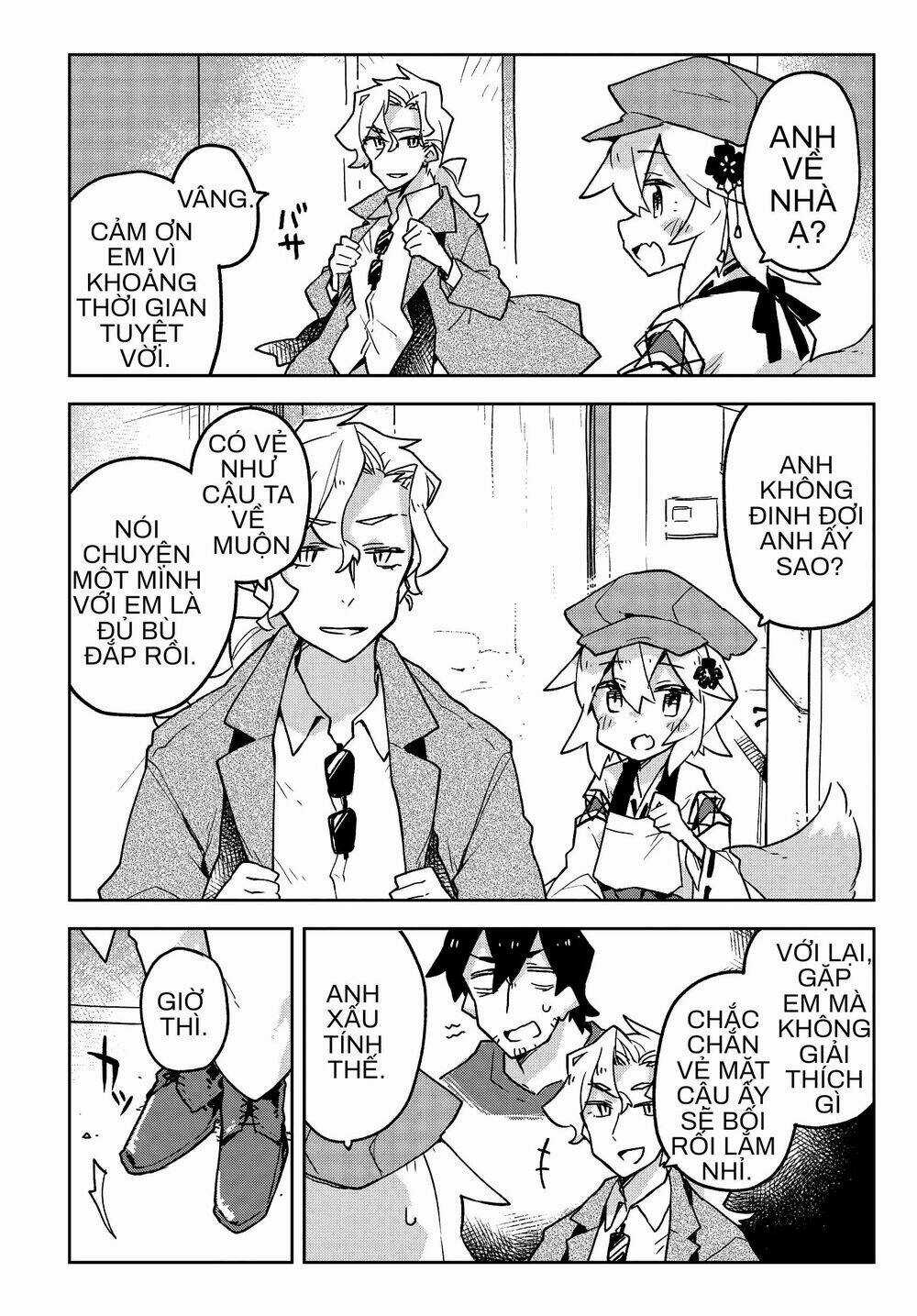 Sống Cùng Nàng Cáo Thần Chapter 32 trang 17