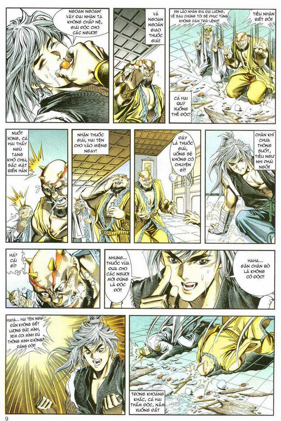 Song Hùng Kỳ Hiệp Chapter 13 trang 10