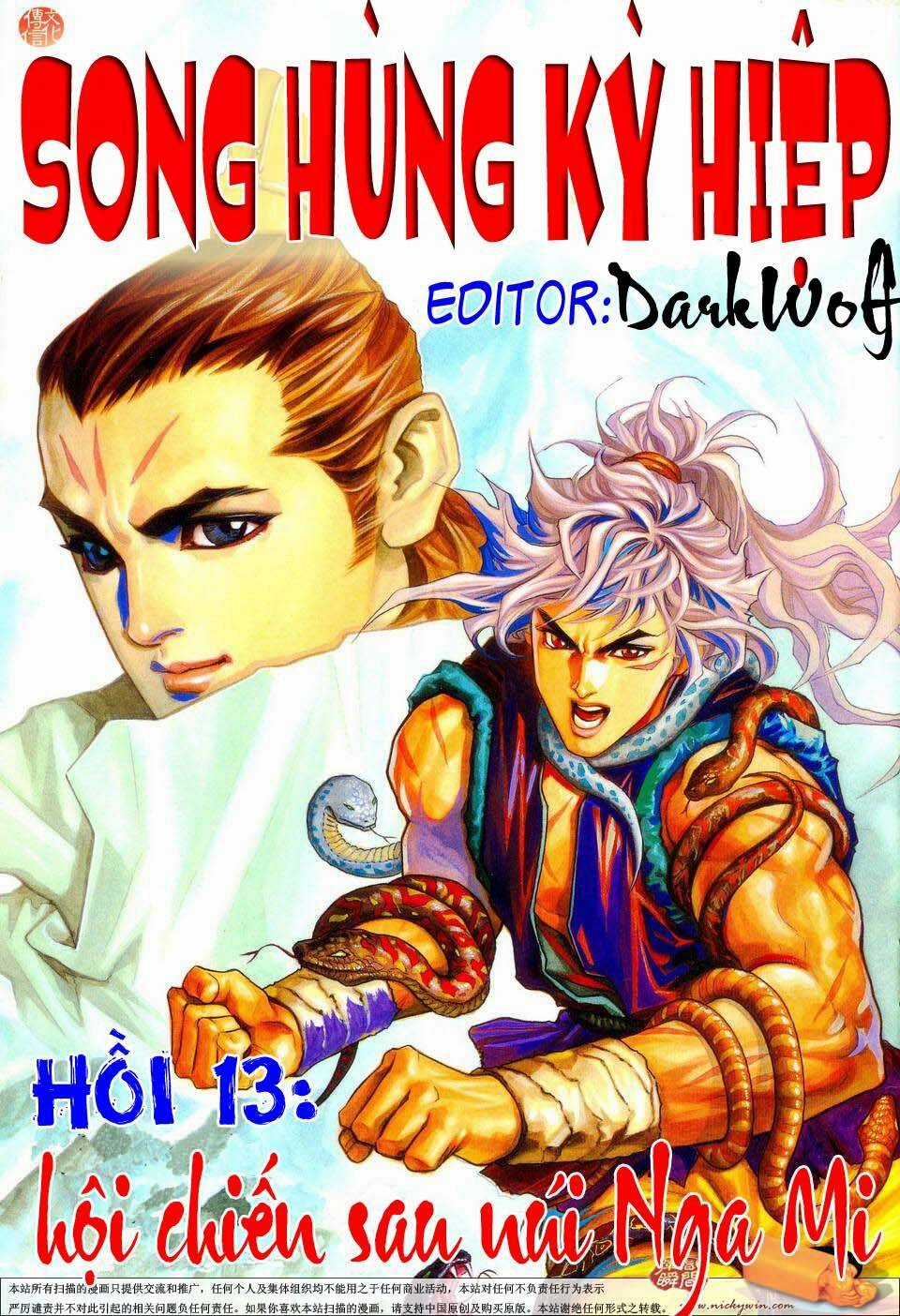 Song Hùng Kỳ Hiệp Chapter 13 trang 2