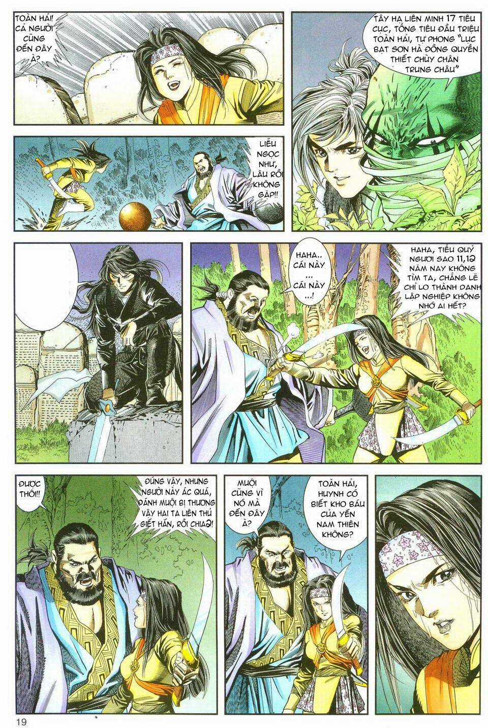 Song Hùng Kỳ Hiệp Chapter 13 trang 20