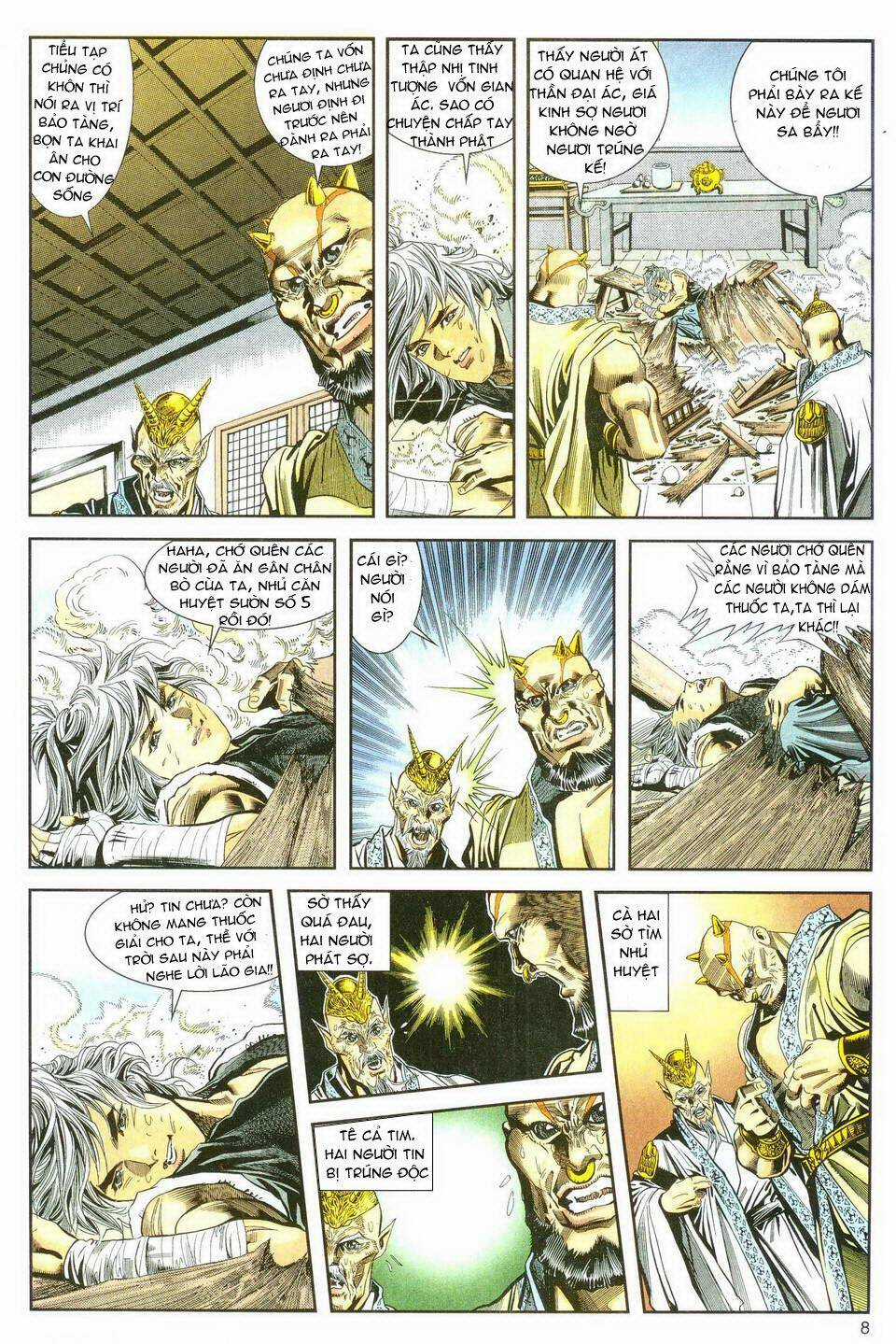 Song Hùng Kỳ Hiệp Chapter 13 trang 9