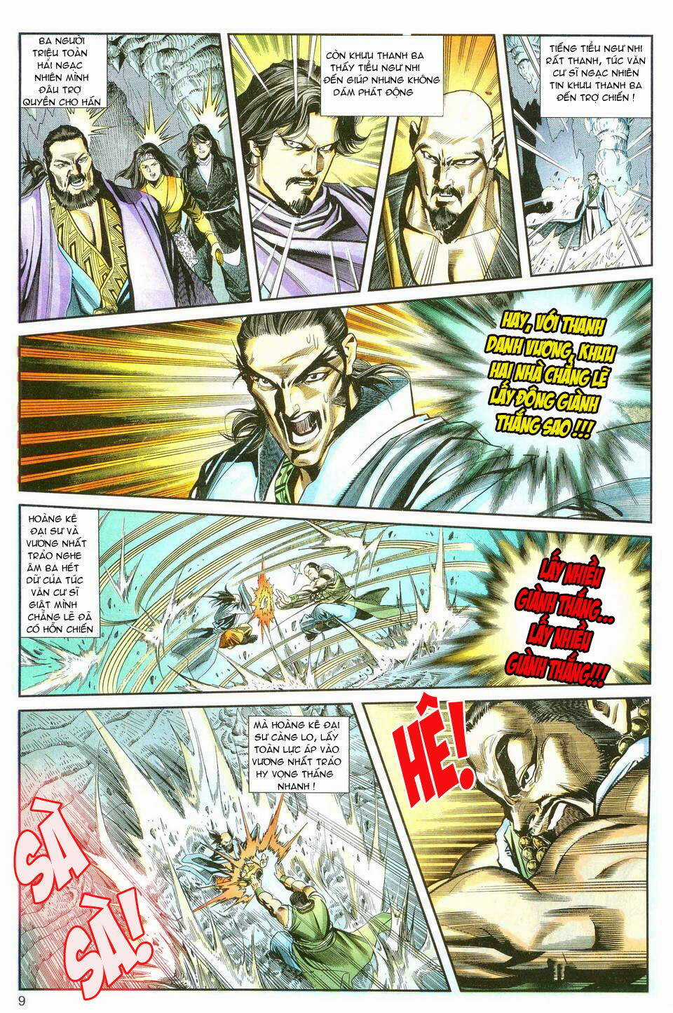 Song Hùng Kỳ Hiệp Chapter 15 trang 10