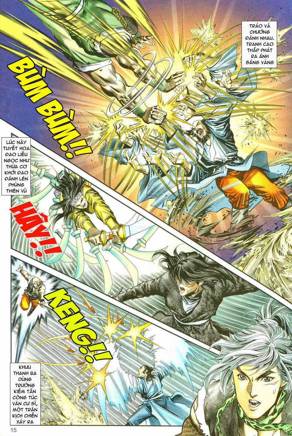 Song Hùng Kỳ Hiệp Chapter 15 trang 16