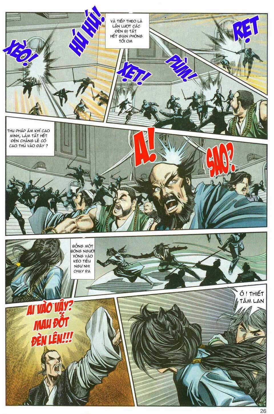 Song Hùng Kỳ Hiệp Chapter 15 trang 27