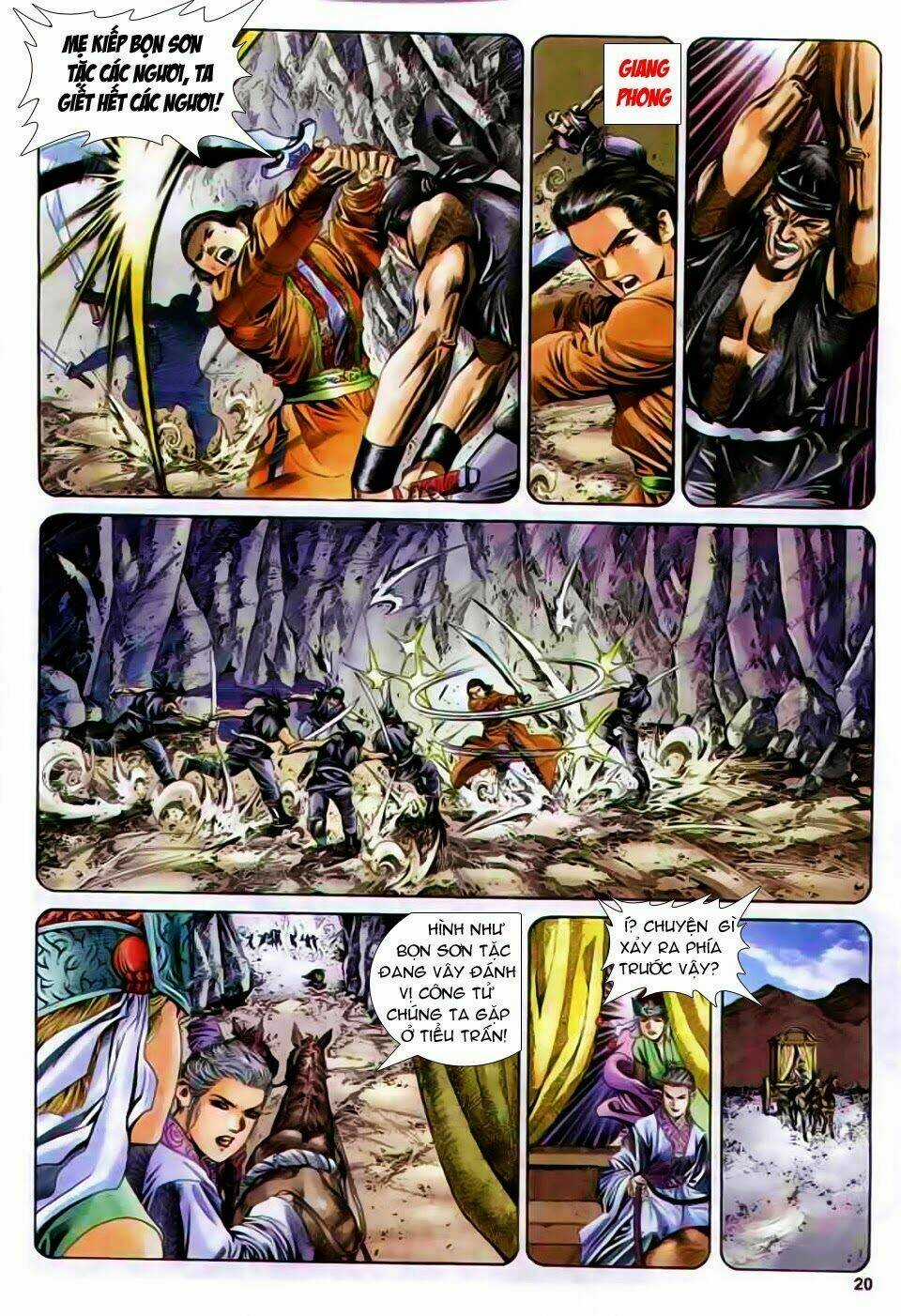 Song Hùng Kỳ Hiệp Chapter 165 trang 19