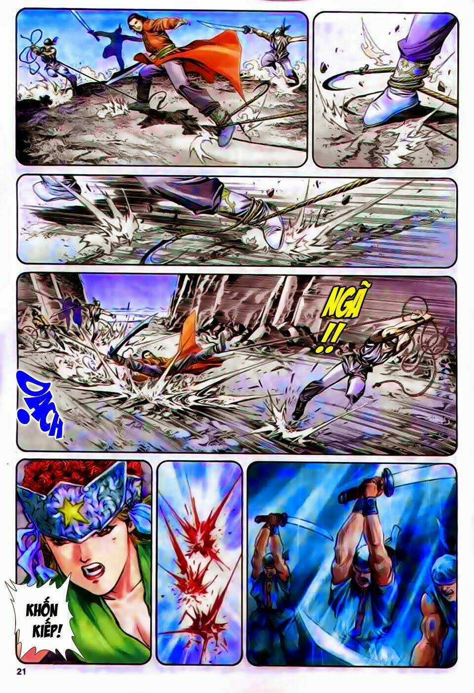 Song Hùng Kỳ Hiệp Chapter 165 trang 20