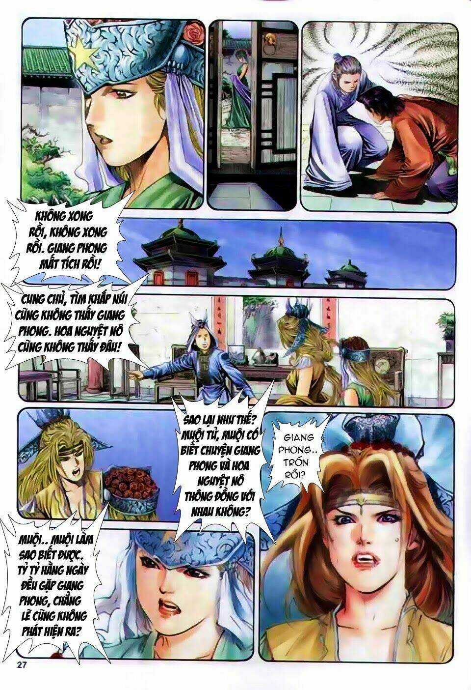 Song Hùng Kỳ Hiệp Chapter 165 trang 26