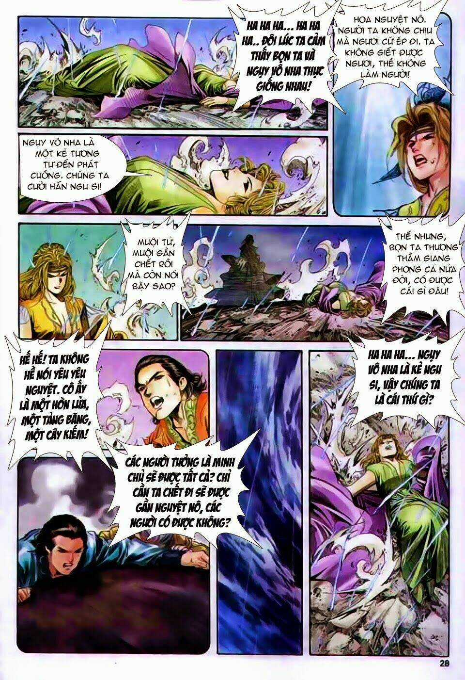 Song Hùng Kỳ Hiệp Chapter 165 trang 27