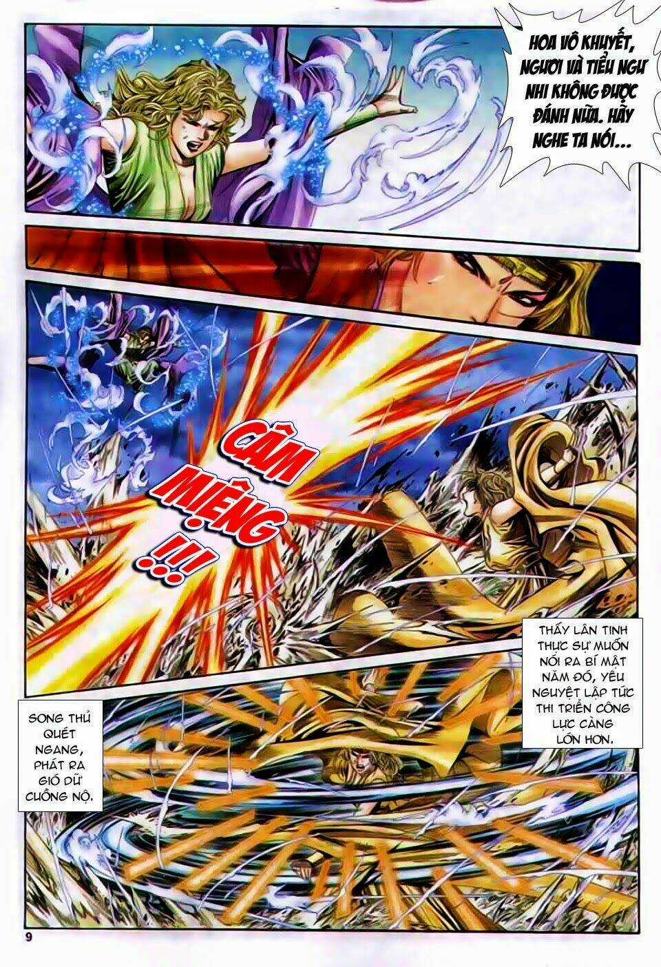 Song Hùng Kỳ Hiệp Chapter 165 trang 8