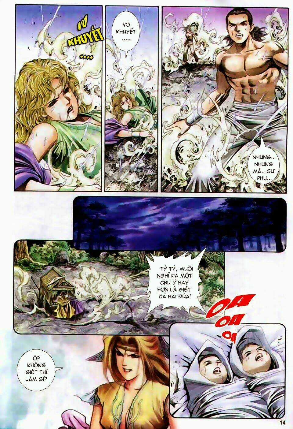 Song Hùng Kỳ Hiệp Chapter 166 trang 13