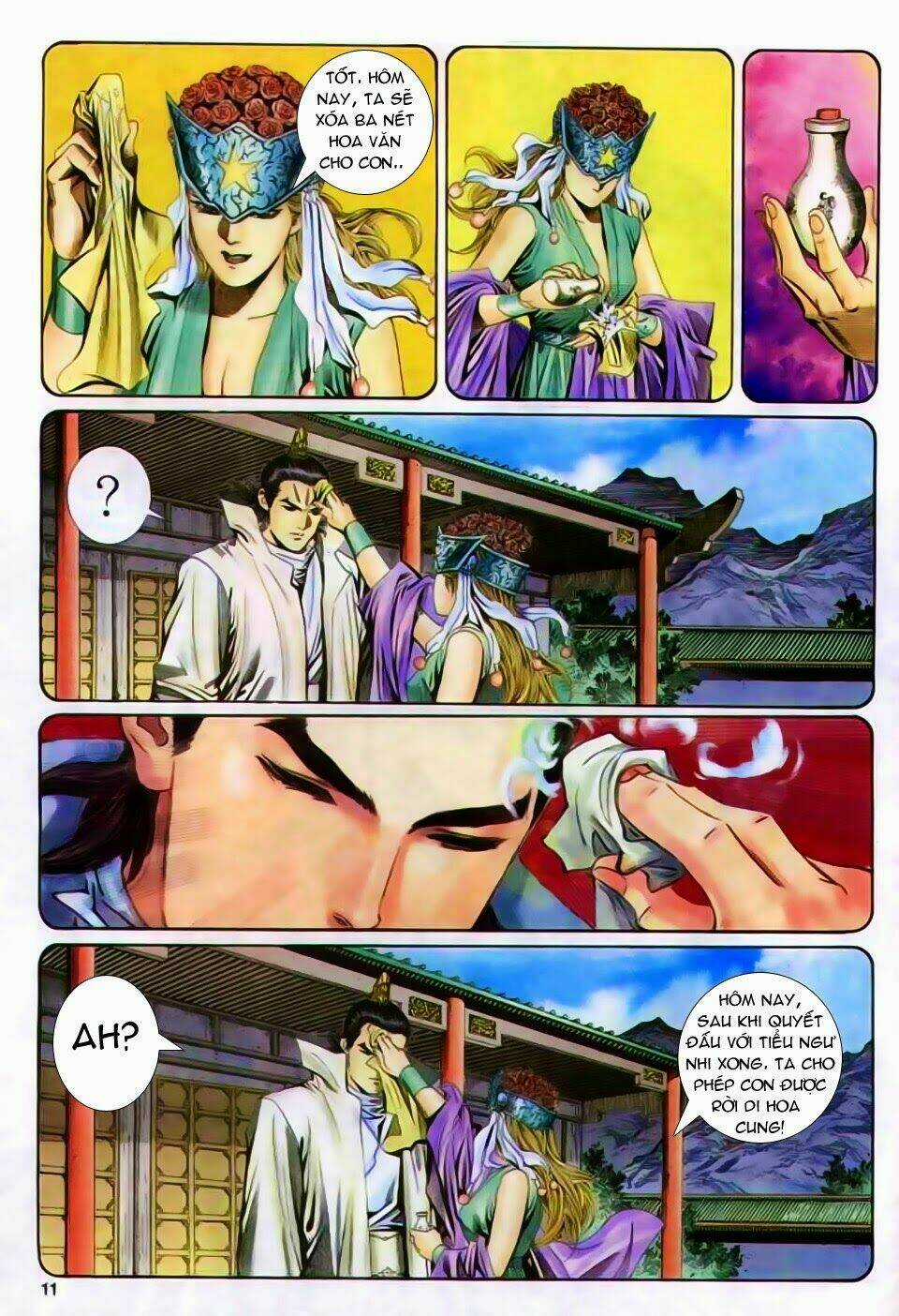 Song Hùng Kỳ Hiệp Chapter 167 trang 11