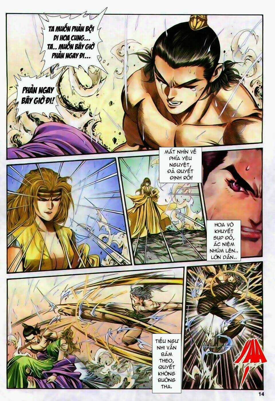 Song Hùng Kỳ Hiệp Chapter 167 trang 14