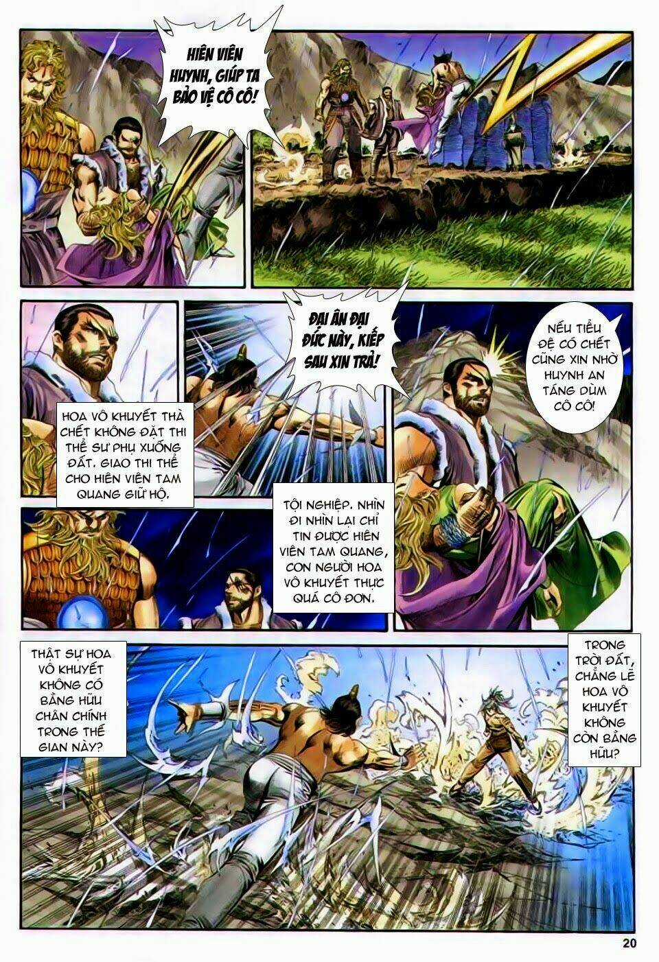 Song Hùng Kỳ Hiệp Chapter 167 trang 20