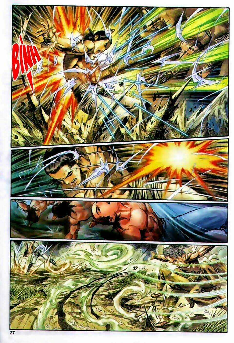 Song Hùng Kỳ Hiệp Chapter 167 trang 27