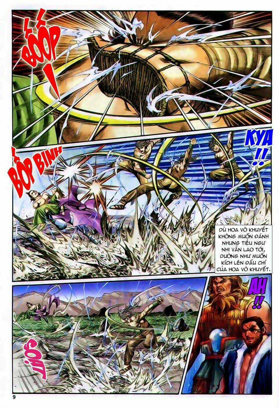 Song Hùng Kỳ Hiệp Chapter 167 trang 9