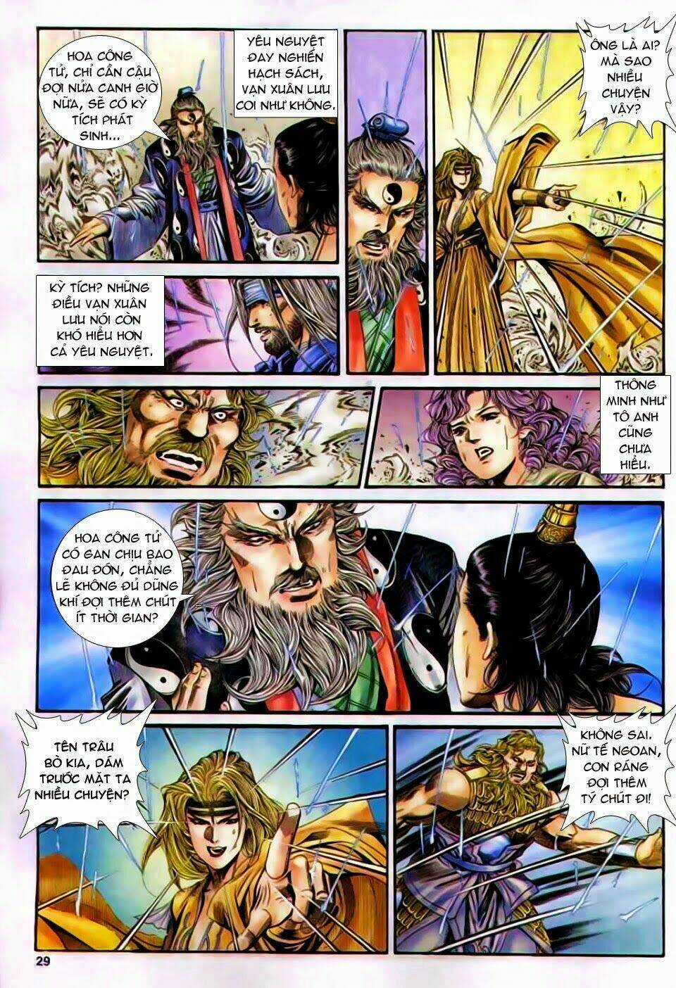 Song Hùng Kỳ Hiệp Chapter 169 trang 28