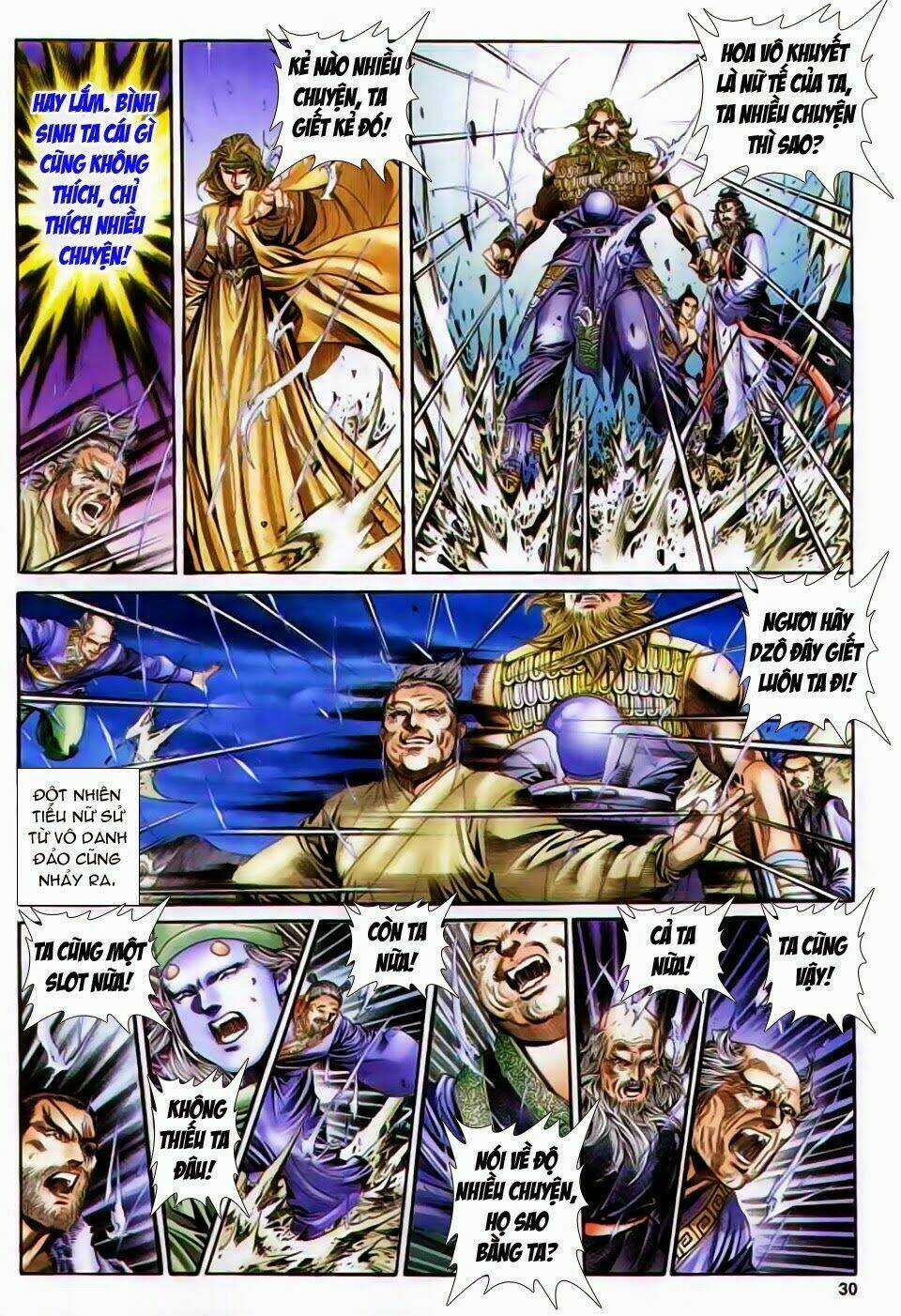 Song Hùng Kỳ Hiệp Chapter 169 trang 29