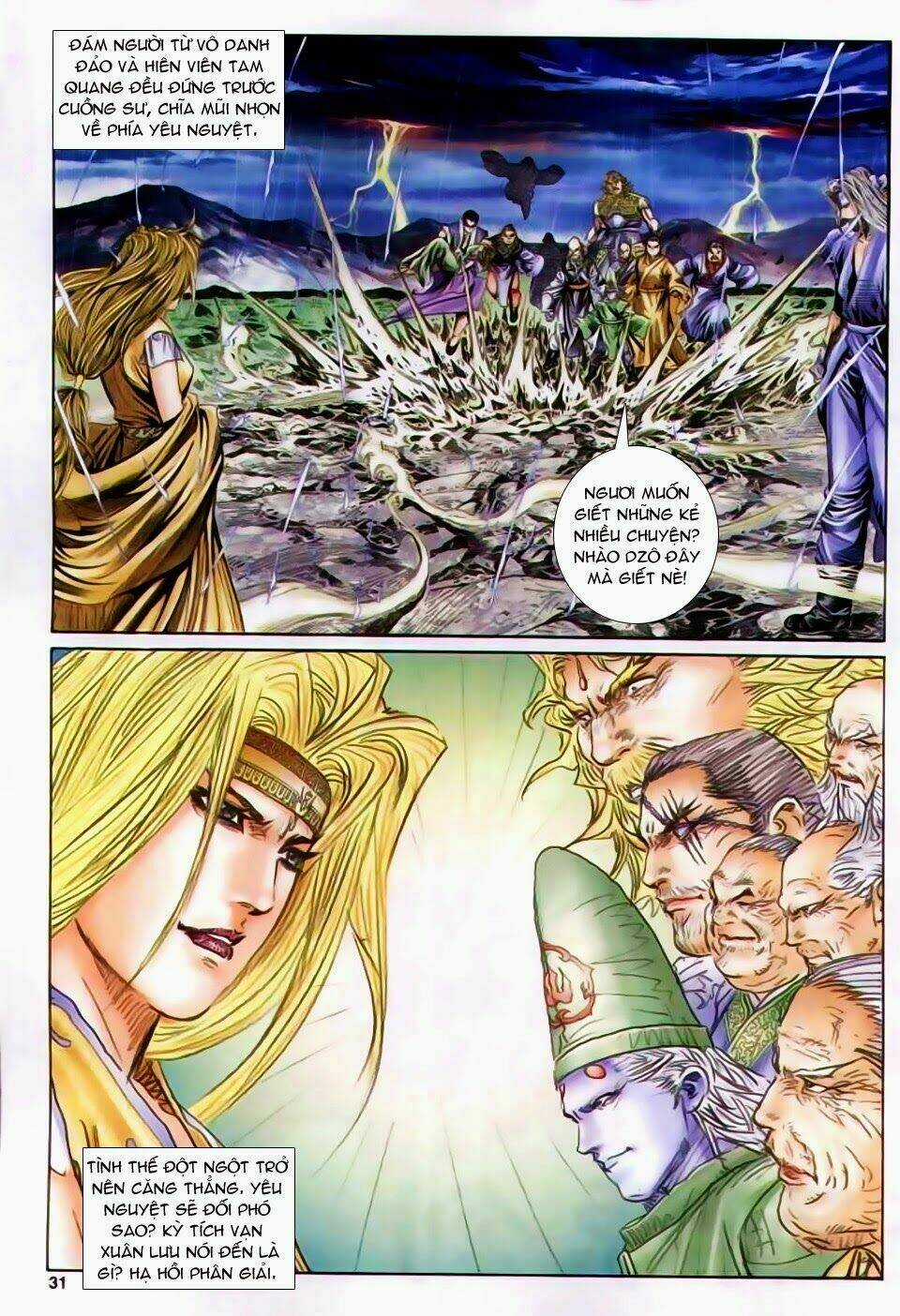 Song Hùng Kỳ Hiệp Chapter 169 trang 30