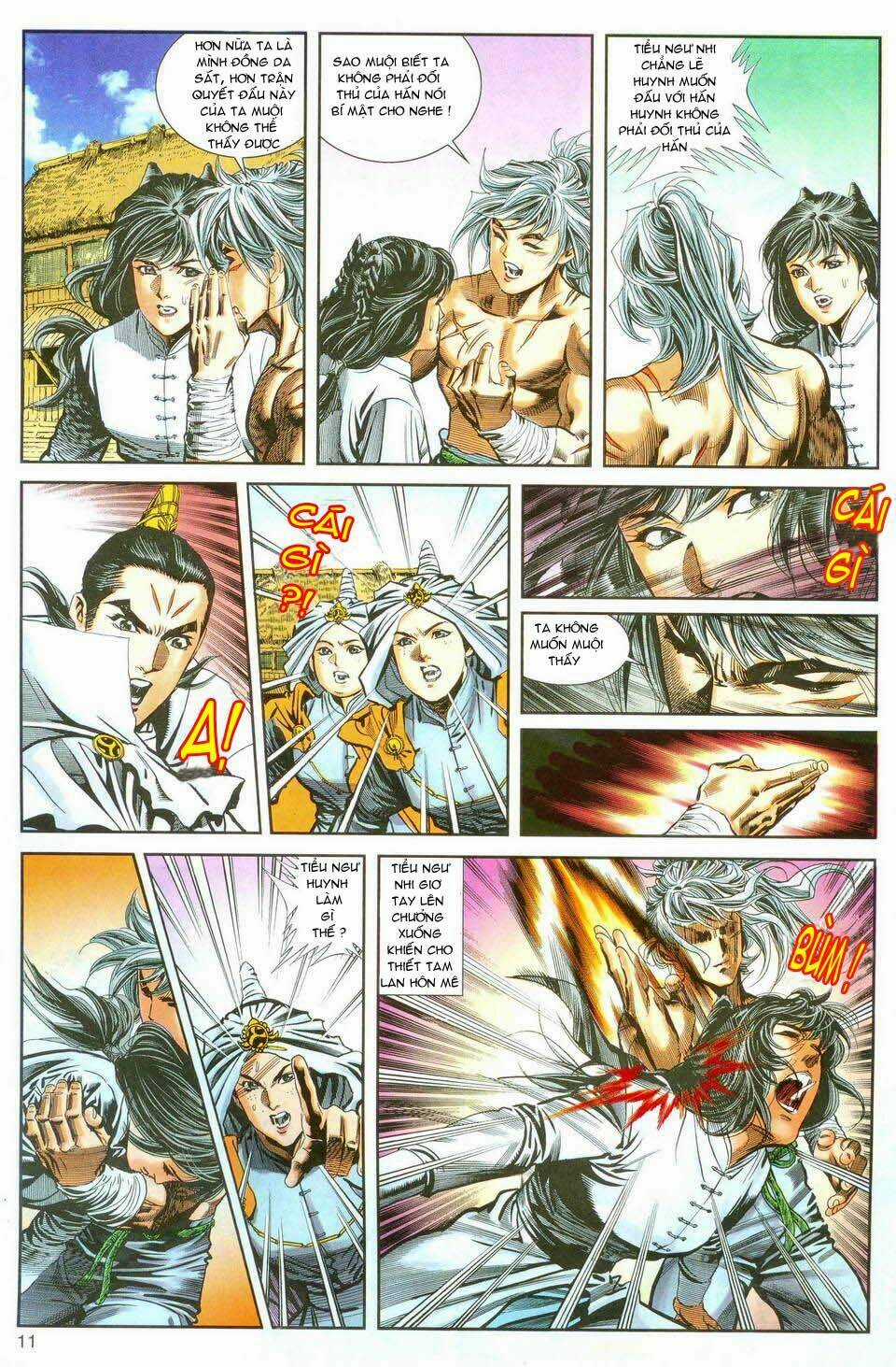 Song Hùng Kỳ Hiệp Chapter 17 trang 11
