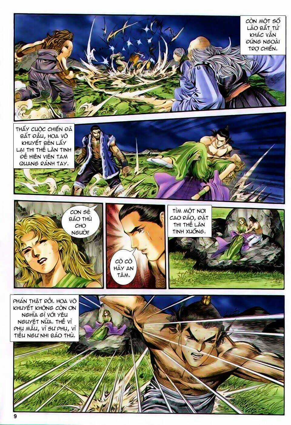 Song Hùng Kỳ Hiệp Chapter 170 trang 10