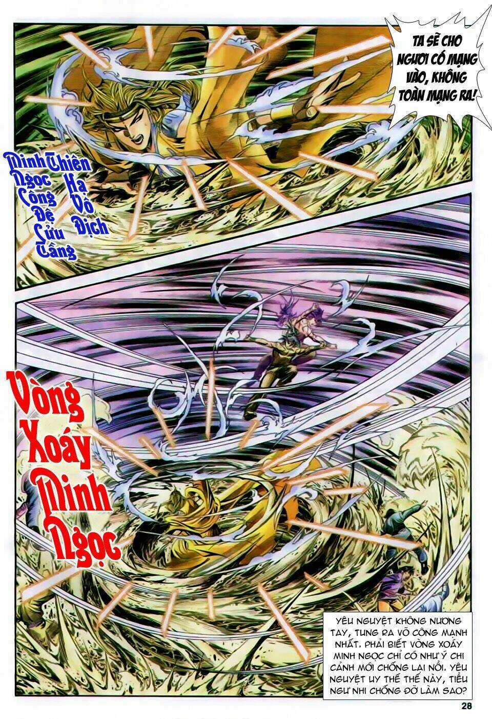 Song Hùng Kỳ Hiệp Chapter 171 trang 28