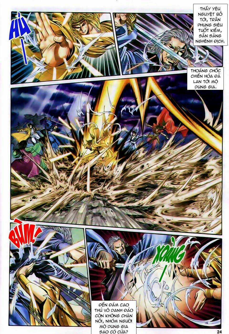 Song Hùng Kỳ Hiệp Chapter 172 trang 23