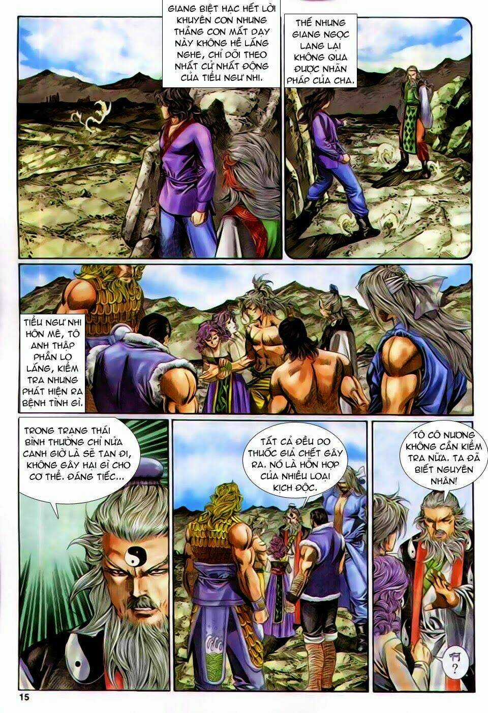 Song Hùng Kỳ Hiệp Chapter 174 trang 15