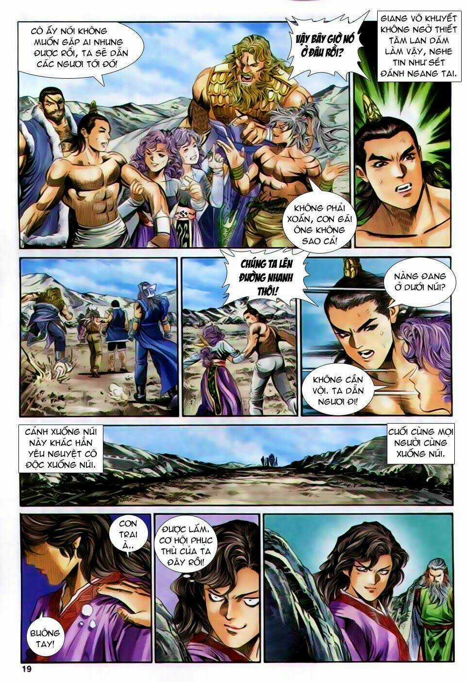 Song Hùng Kỳ Hiệp Chapter 174 trang 19